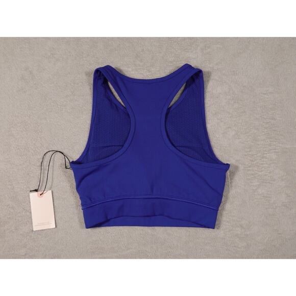 Sincerely Jules Active Womens Blue Activewear Sports Racerback Tank Bra Size XS - Picture 7 of 7